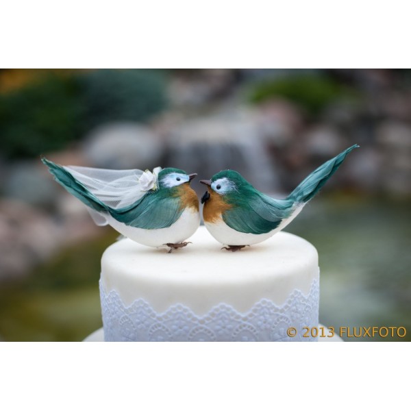 Chipper Chickadee Cake Topper Goldenrod