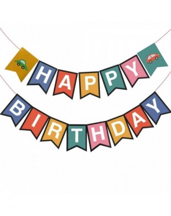 Birthday banner Themed Decorative Colorful