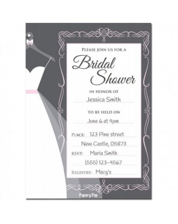 Bridal Shower Supplies On Sale