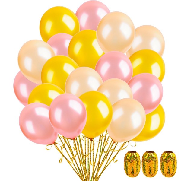 Balloons Champagne Graduation Decorations Multicolor