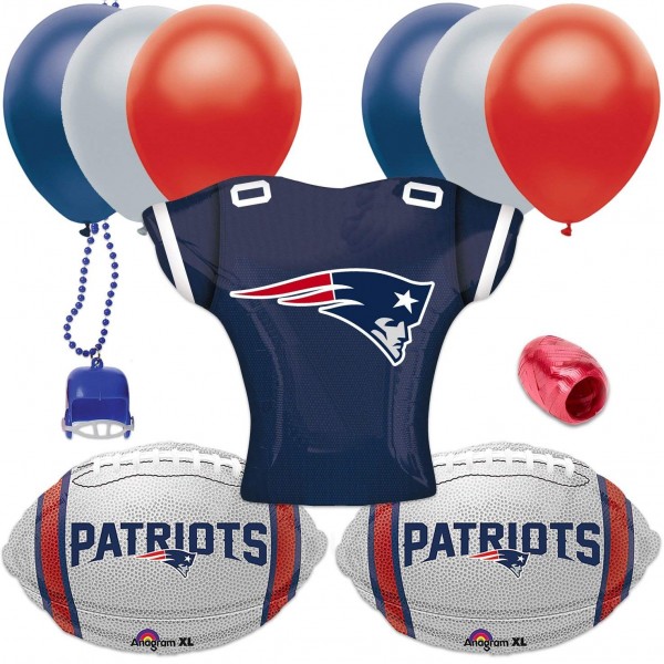 England Patriots Football Balloons Playoffs