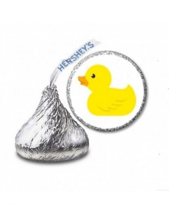 Rubber Duckie Stickers Hersheys Candies