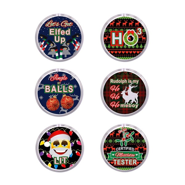 Sweater Buttons Christmas Holiday Favors