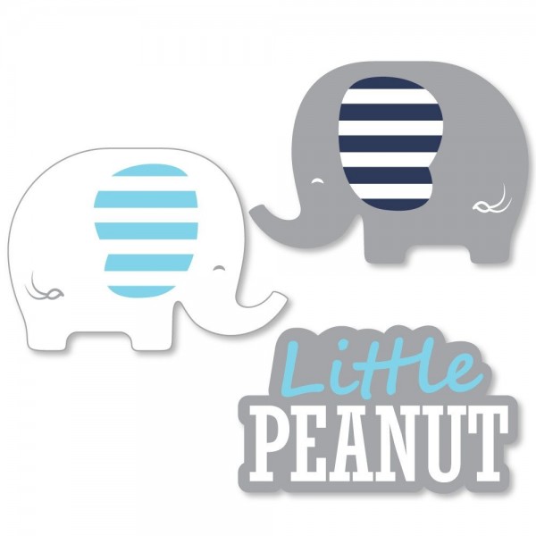 Big Dot Happiness Blue Elephant Big Dot Happiness Blue Elephant