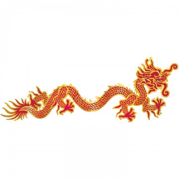 Beistle Chinese Decorations Jointed Dragon