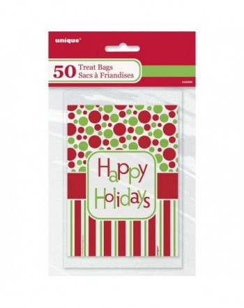 Happy Holidays Treat Bags 50ct