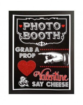 Valentines Photo Booth Printed Stock