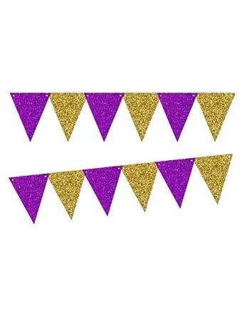 Glitter Vintage Triangle Weddings Birthdays