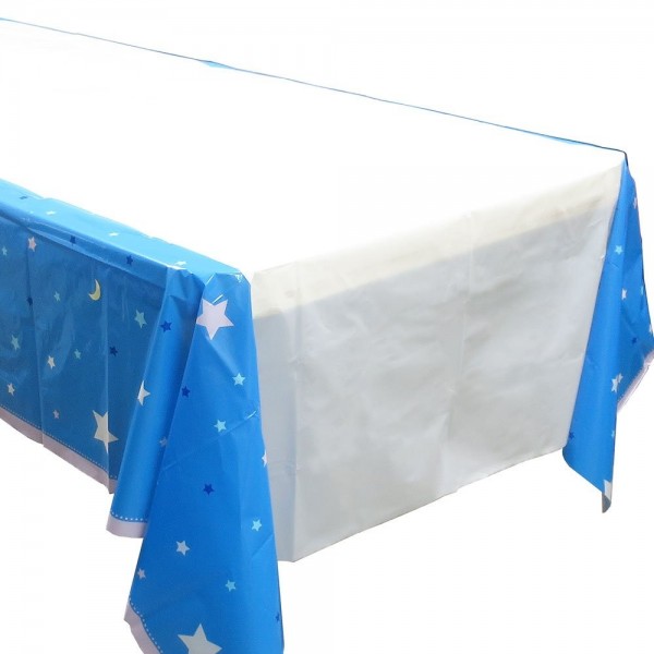 Twinkle Tablecovers Showers Blue Supplies Twinkle Tablecovers Showers Blue Supplies