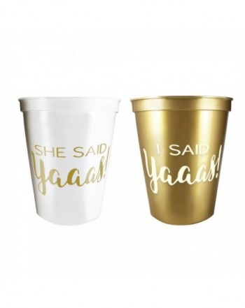 Bachelorette Party Cups Engagement Decoration