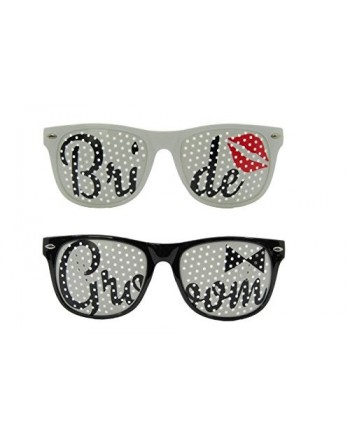 Bride Groom Sunglasses Set Supplies