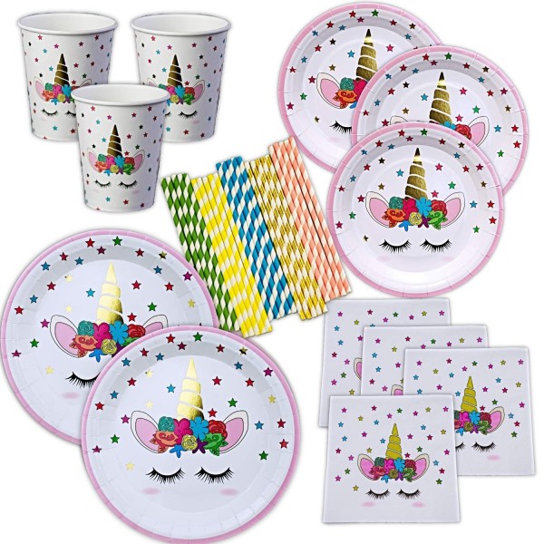 Birthday Luncheon Supplies Metallic Tableware Birthday Luncheon Supplies Metallic Tableware
