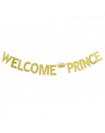 Qttier Welcome Banner Boy Birthday Pregnancy