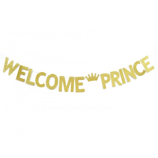 Qttier Welcome Banner Boy Birthday Pregnancy