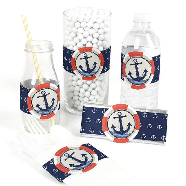 Ahoy Nautical Supplies Birthday Decorations