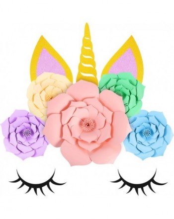 Jetec Unicorn Backdrop Eyelashes Birthday