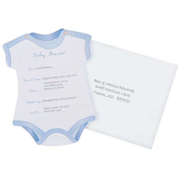 Simplicity Wilton 1008 937 Onesie Invitations