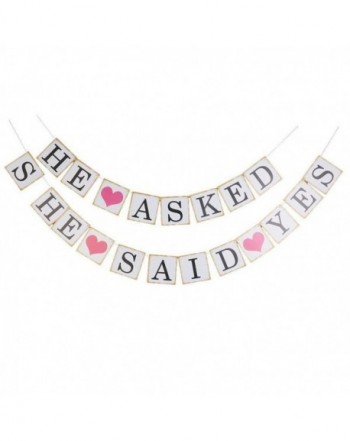 Pixnor Bunting Banner Wedding Decoration