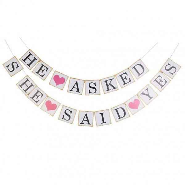 Pixnor Bunting Banner Wedding Decoration