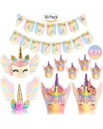 UnicornLifestyle Unicorn Eyelashes Birthday Supplies