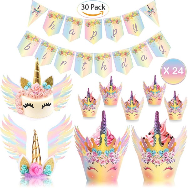 UnicornLifestyle Unicorn Eyelashes Birthday Supplies