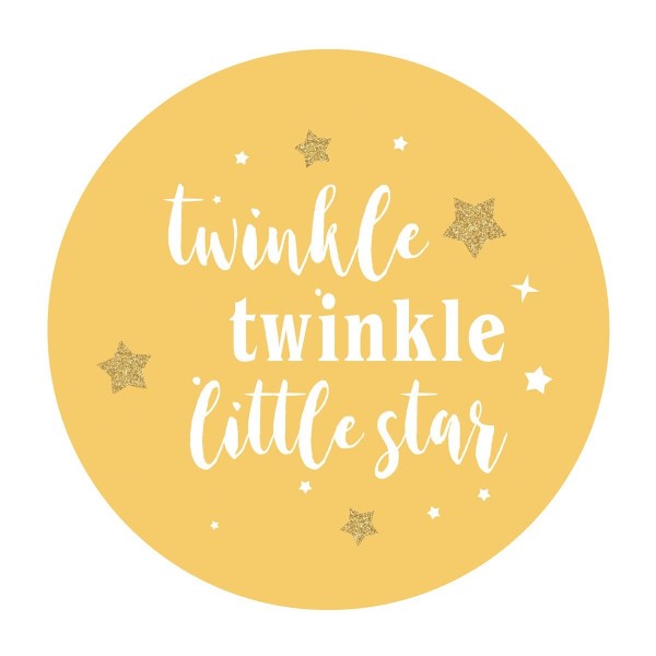 MAGJUCHE Twinkle Stickers Birthday Sticker