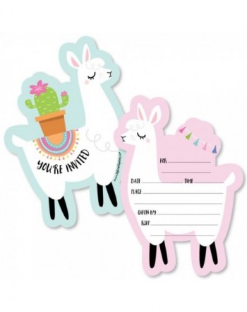 Whole Llama Fun Fill Invitations