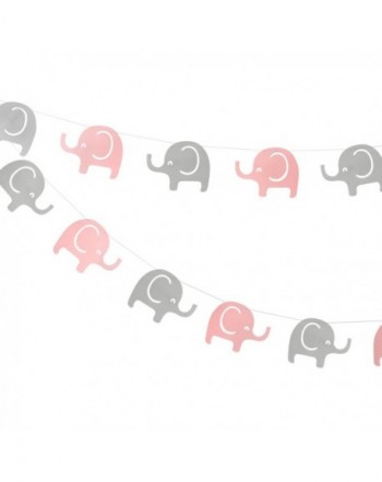 Elephant Garland Decorations Shower Banner