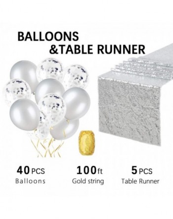 Balloons Confetti Birthday Decoration QueenDream