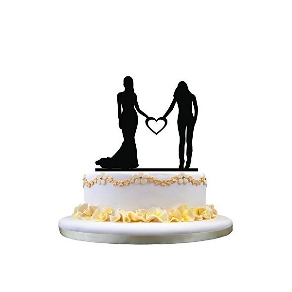 Lesbian Wedding Toppers Bride Holding