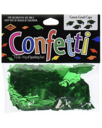 Beistle CN007 Confetti Green 3 Pack