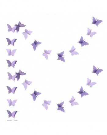 Zilue Butterfly Decorative Birthday LightPurple