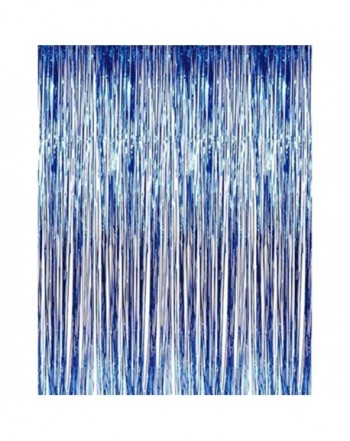 Anleolife Metallic Curtains Backdrop Graduation