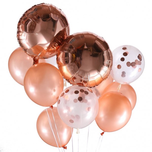 MeySimon Balloons Confetti Decoration Valentines