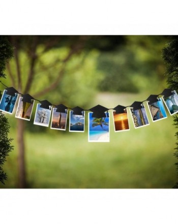 OULII Graduation Bunting Garland Backdrop x