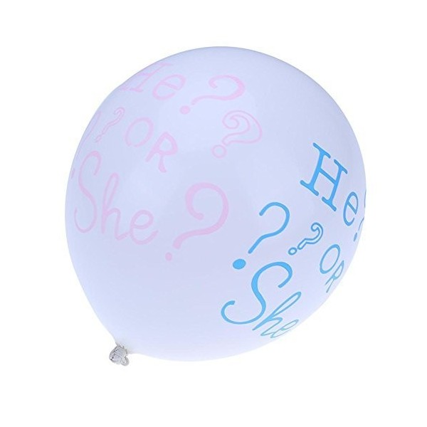 Whitelotous Balloons Gender Reveal Supplies