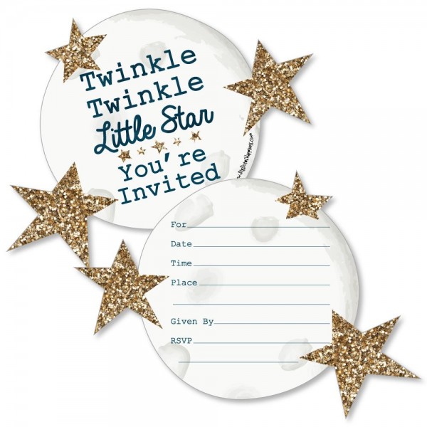 Twinkle Little Star Fill Invitations