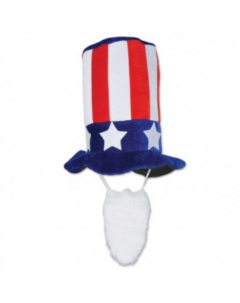 Beistle Plush Patriotic Beard White