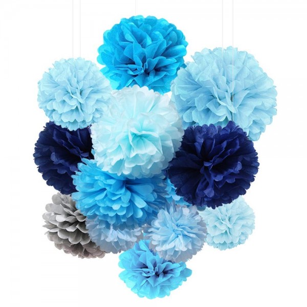 Tissue Paper Flowers Poms Decorations