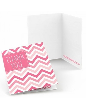 Big Dot Happiness Chevron Pink