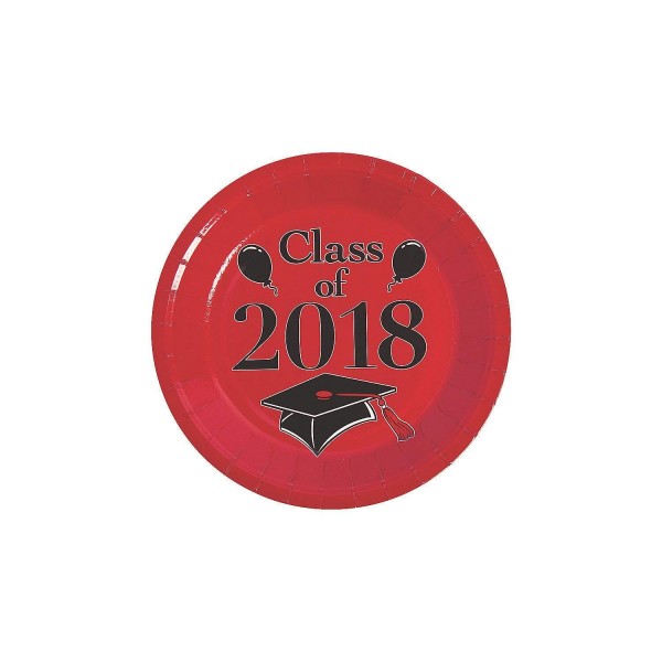 Class Party Dessert Paper Plates