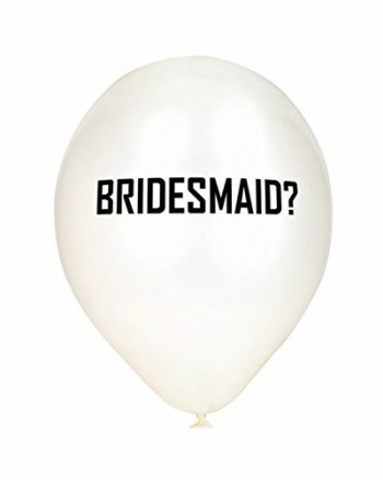 BrideBalloons Bridesmaid Balloons Beautiful Crisp