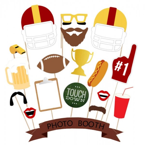 Super Bowl Photo Booth Props Super Bowl Photo Booth Props