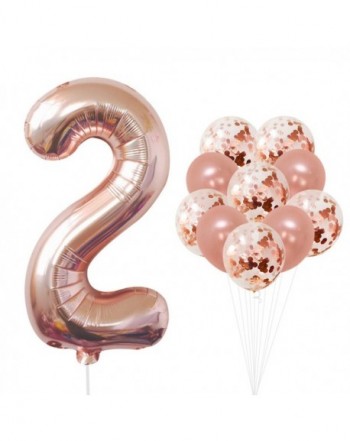 KatchOn Rose Gold Number Balloon