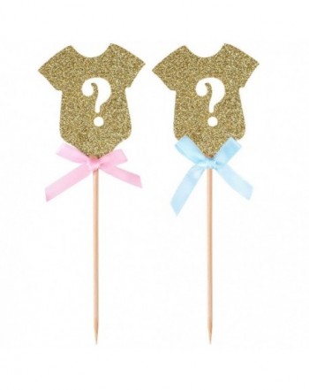 DSSY Glitter Cupcake Toppers Decorations