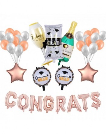 Graduation Champagne Certificate Decorations Supplies