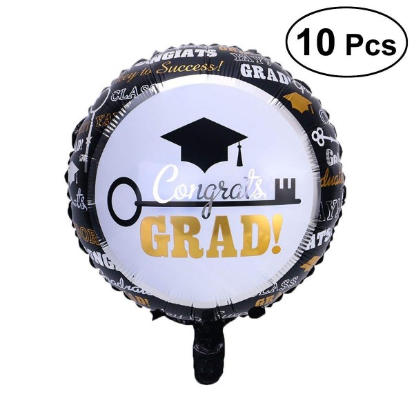 LUOEM Graduation Balloons Aluminum Supplies