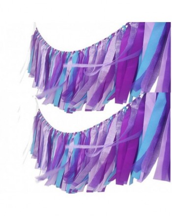 AZOWA Mermaid Garland Decorations Backdrops