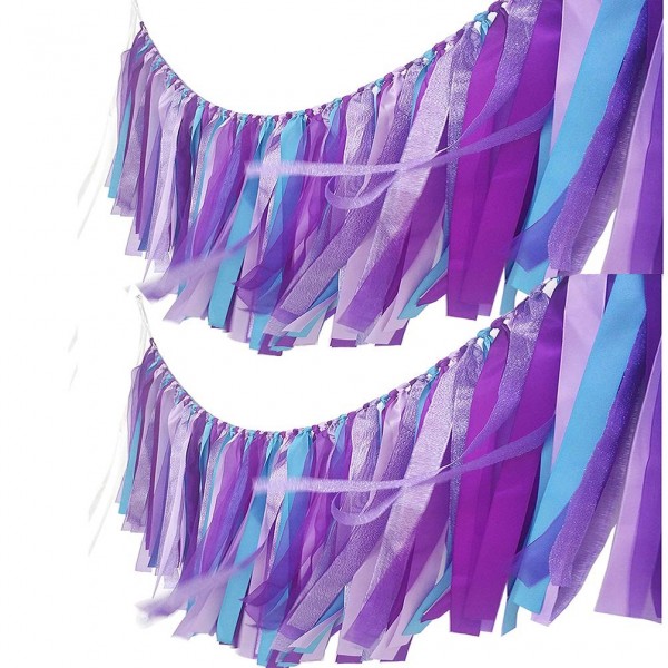 AZOWA Mermaid Garland Decorations Backdrops