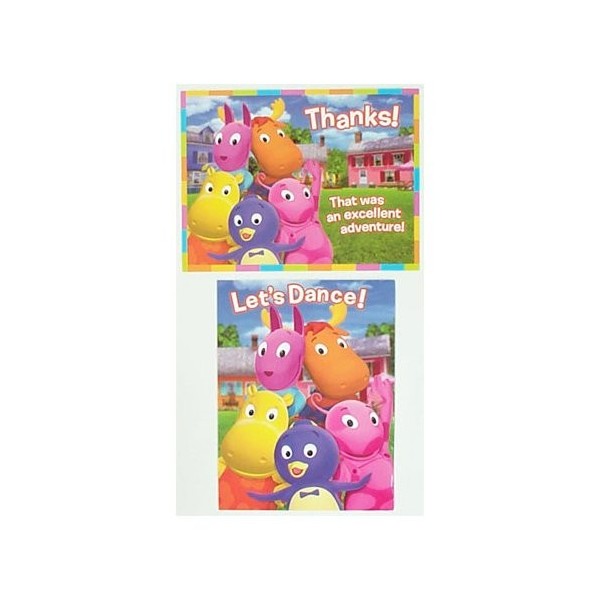 Backyardigans Invitations Thank You Notes